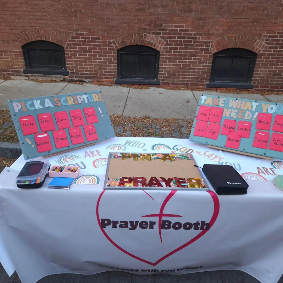 Prayer Booth - Souderton 3rd Friday!